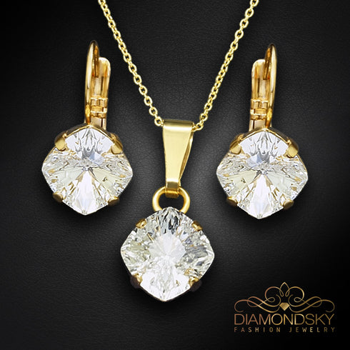 Komplektas "Mistika" su Swarovski™ kristalais